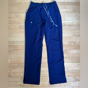 Figs Navy Tall Kade Cargo Scrub Pants